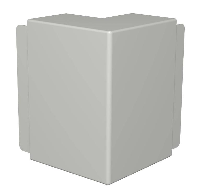 Крышка внешнего угла кабельного канала WDK 80x210 мм (ПВХ,серый) (WDK HA80210GR)