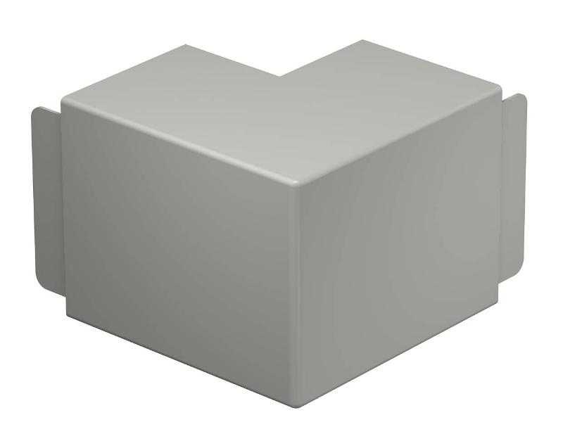 Крышка внешнего угла кабельного канала WDK 100x130 мм (ПВХ,серый) (WDK HA100130GR)