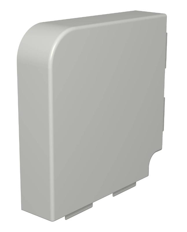 Крышка плоского угла кабельного канала WDK 60x230 мм (ПВХ,серый) (WDK HF60230GR)