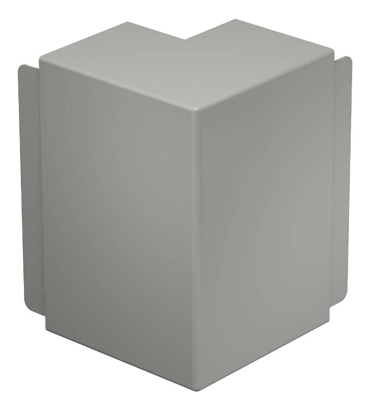 Крышка внешнего угла кабельного канала WDK 100x230 мм (ПВХ,серый) (WDK HA100230GR)