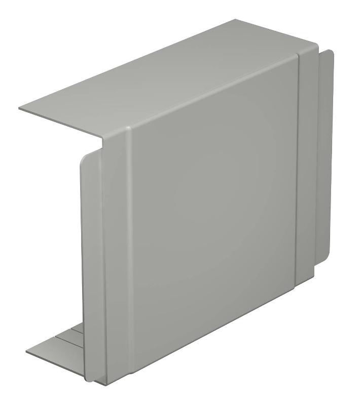 Крышка T-образной секции кабельного канала WDK 100x230 мм (ПВХ,серый) (WDK HK100230GR)