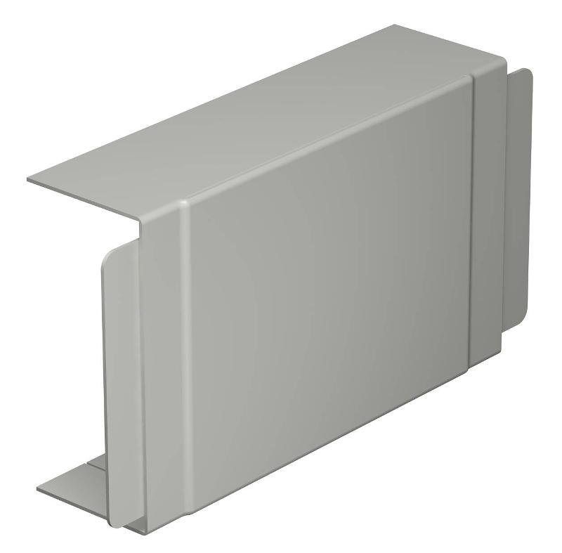 Крышка T-образной секции кабельного канала WDK 80x170 мм (ПВХ,серый) (WDK HK80170GR)