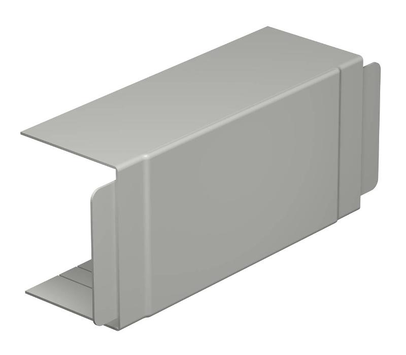 Крышка T-образной секции кабельного канала WDK 100x130 мм (ПВХ,серый) (WDK HK100130GR)
