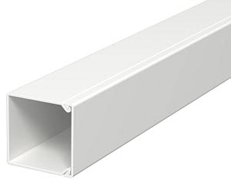 Мини-канал WDK с крышкой 25x25x2000 мм (высота борта 26 мм, крышка 25 мм) ПВХ светло-серый RAL 7035