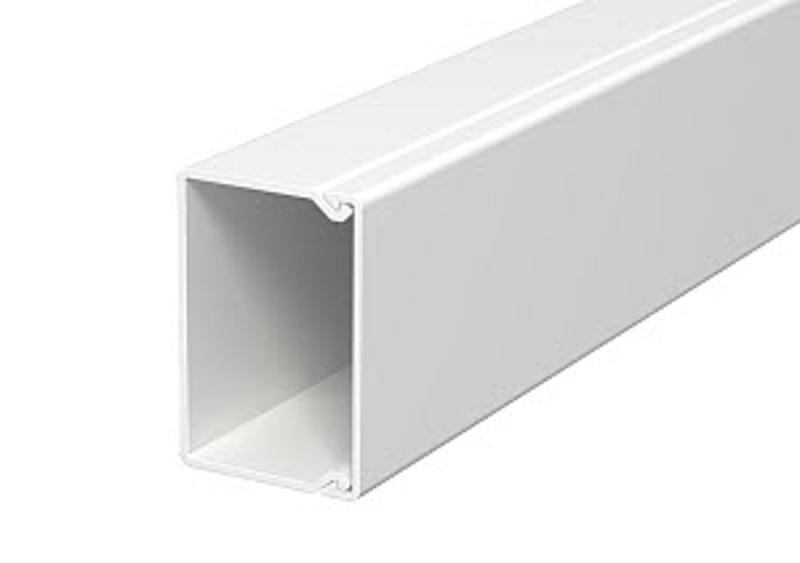 Мини-канал WDK с крышкой 30x45x2000 мм (высота борта 30 мм, крышка 45 мм) ПВХ светло-серый RAL 7035