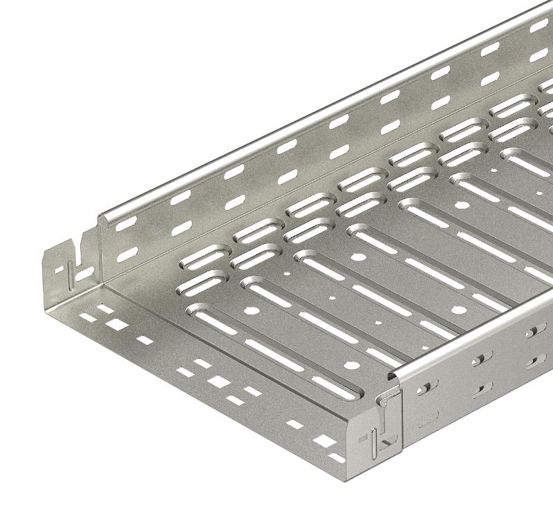 Кабельный листовой лоток перфорированный 60x100x3050 (RKSM 610 A2)