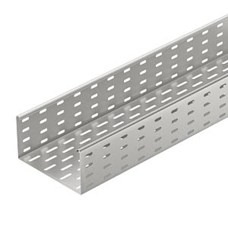 Кабельный листовой лоток перфорированный 110x400x3000 (MKS 140 A2)