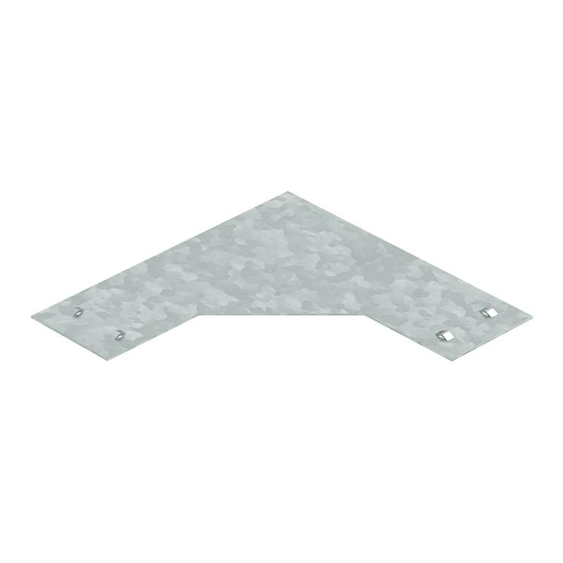 Крышка угловой секции 90° 50x50x1,0 (LTS DFB DD)