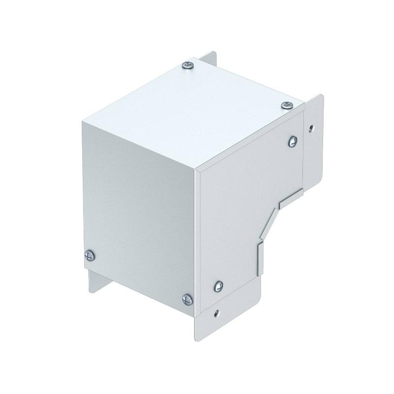 Вертикальная секция 90° внеш. с крышкой 300х50мм, FS (SA12290E)