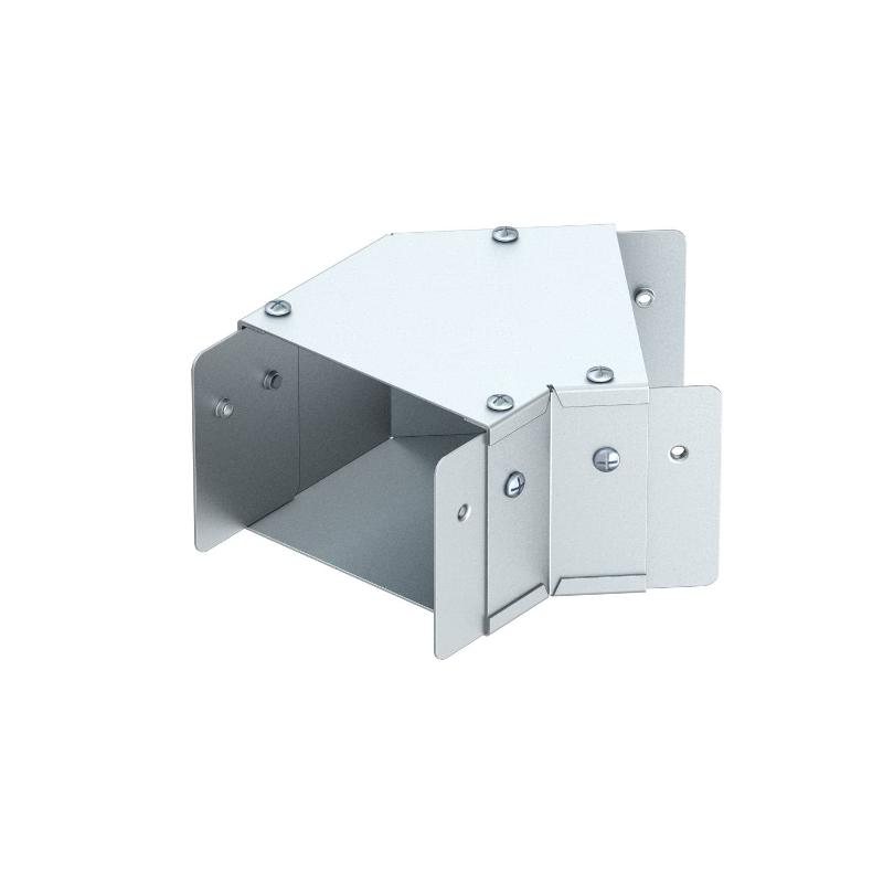 Угловая секция 45° с крышкой 150х50мм, FS (SA6245T)