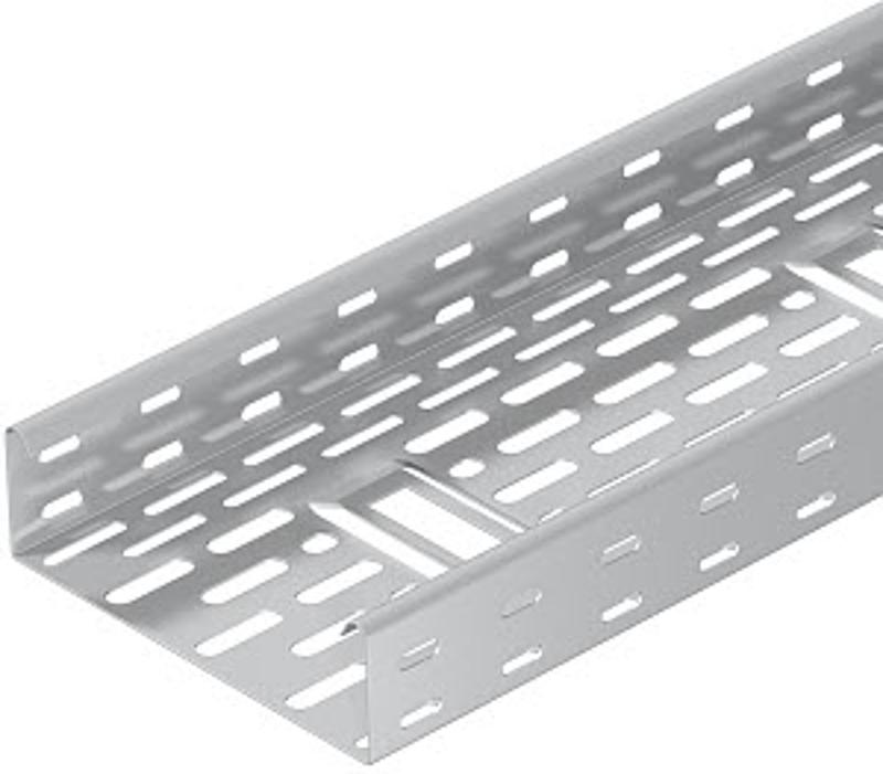 Кабельный листовой лоток перфорированный 60x100x3000 (DKS 610 A2)