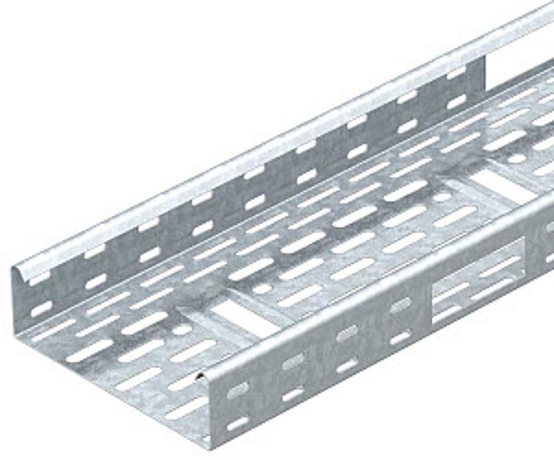 Кабельный листовой лоток перфорированный 60x100x3000 (IKS 610 FS)