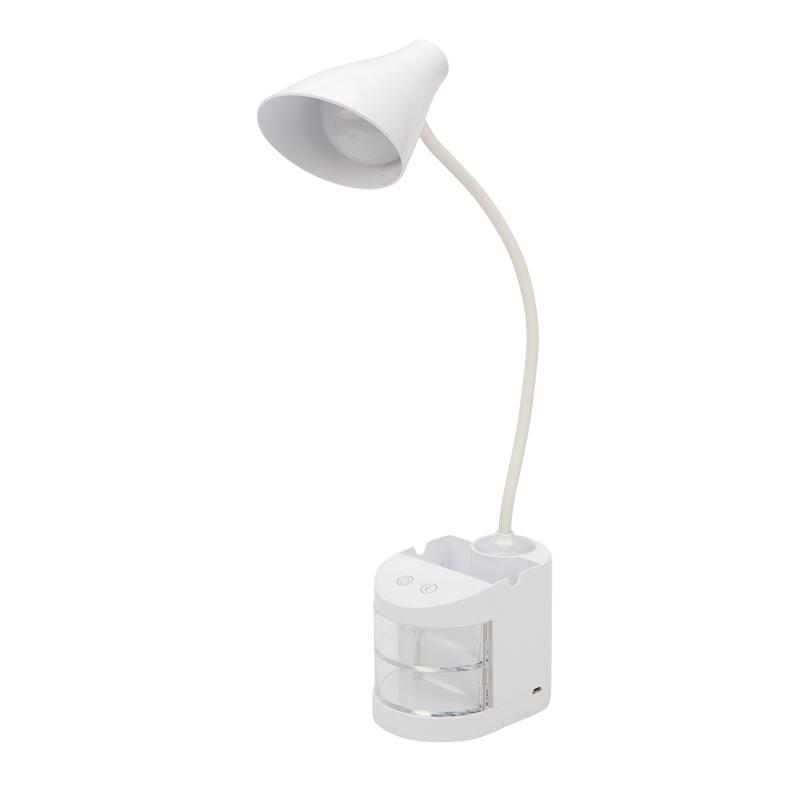 Светильник настольный Click Shift с ночником, на основании, LED, 6 Вт, 4000 К, диммируемый 3 ступени, заряжаемый