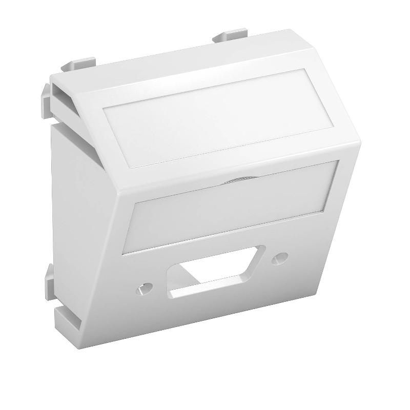 Мультимедийная рамка VGA/D-Sub9 Modul45 (белый) (MTS-DB O RW1)