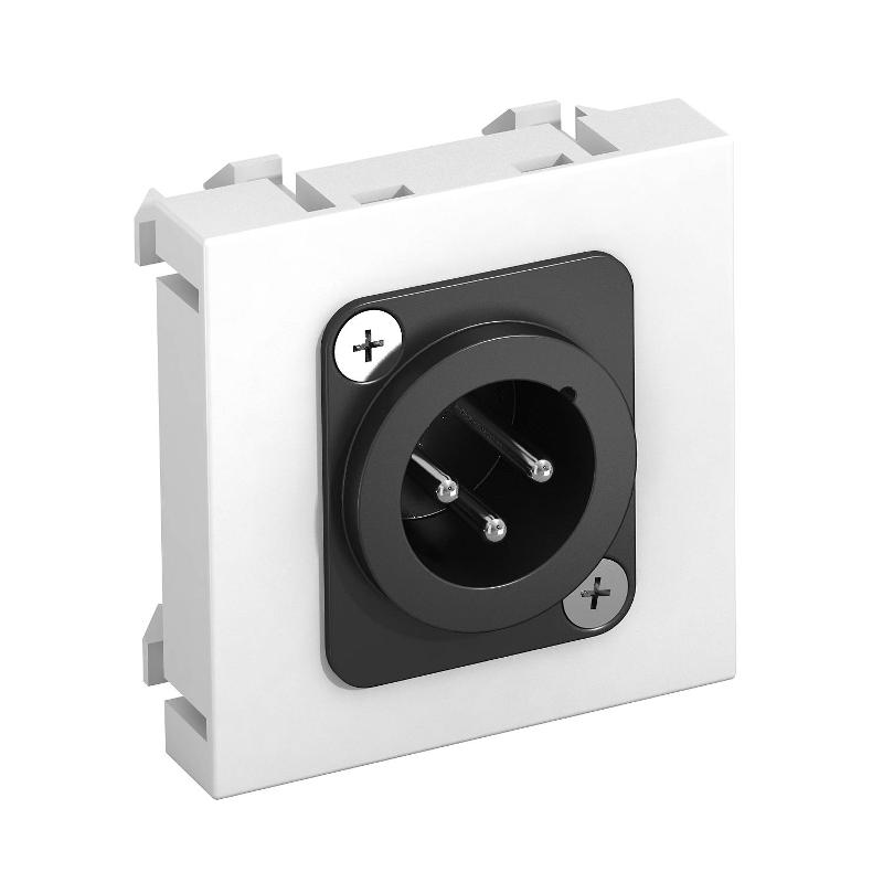 Мультимедийная рамка XLR Modul45 (белый) (MTG-X3M L RW1)