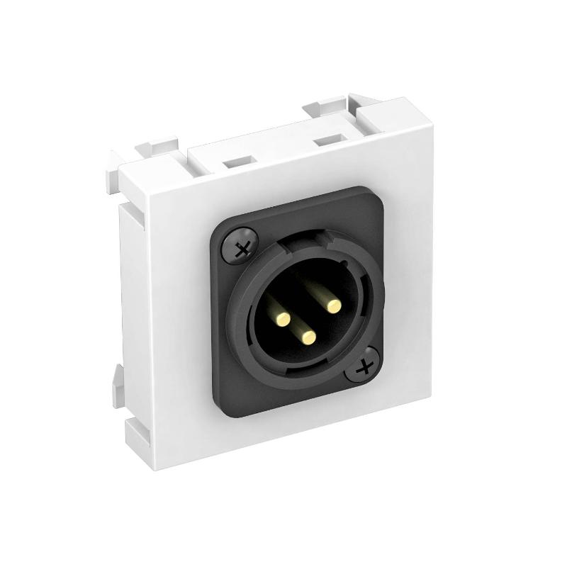 Мультимедийная рамка XLR Modul45 (белый) (MTG-X3M S RW1)