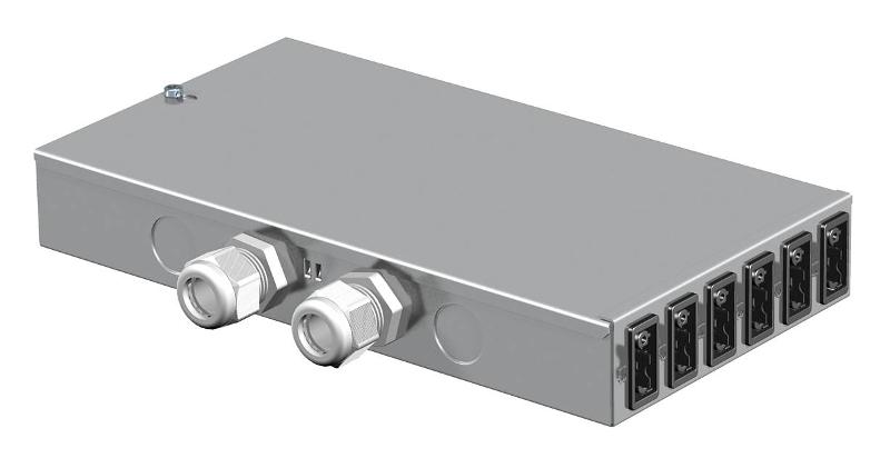 Распределитель энергии UVS (сталь) (UVS-6S6W2)