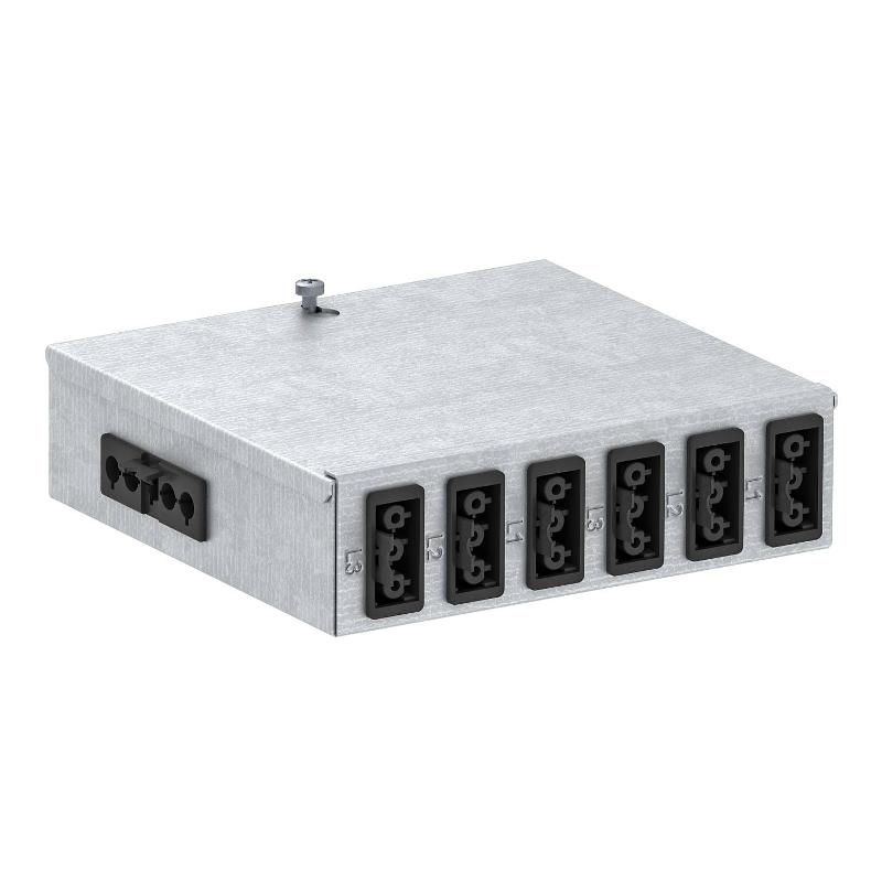 Распределитель энергии UVS 160x150x48 мм (сталь) (UVS-6S2SA)
