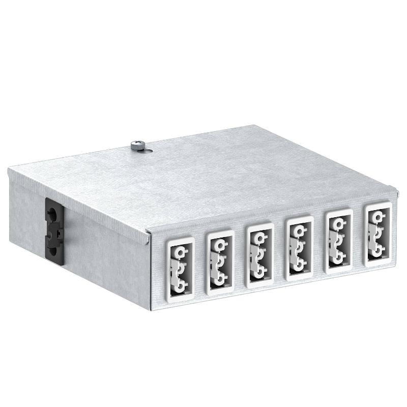 Распределитель энергии UVS 160x150x48 мм (сталь) (UVS-6W2SA1P)