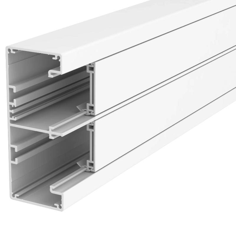Кабельный канал Rapid 45-2 (с крышкой) 53x130x2000 мм (алюминий,белый) (GA-53130RW)
