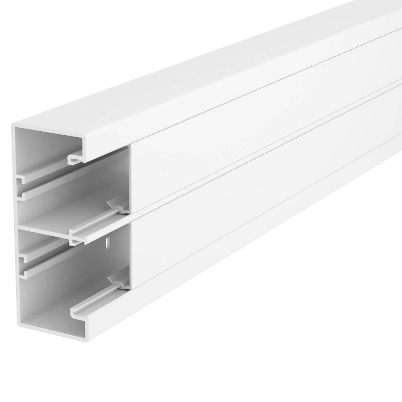 Кабельный канал Rapid 45-2 (с крышкой) 53x130x2000 мм (ПВХ,белый) (GK-53130RW)