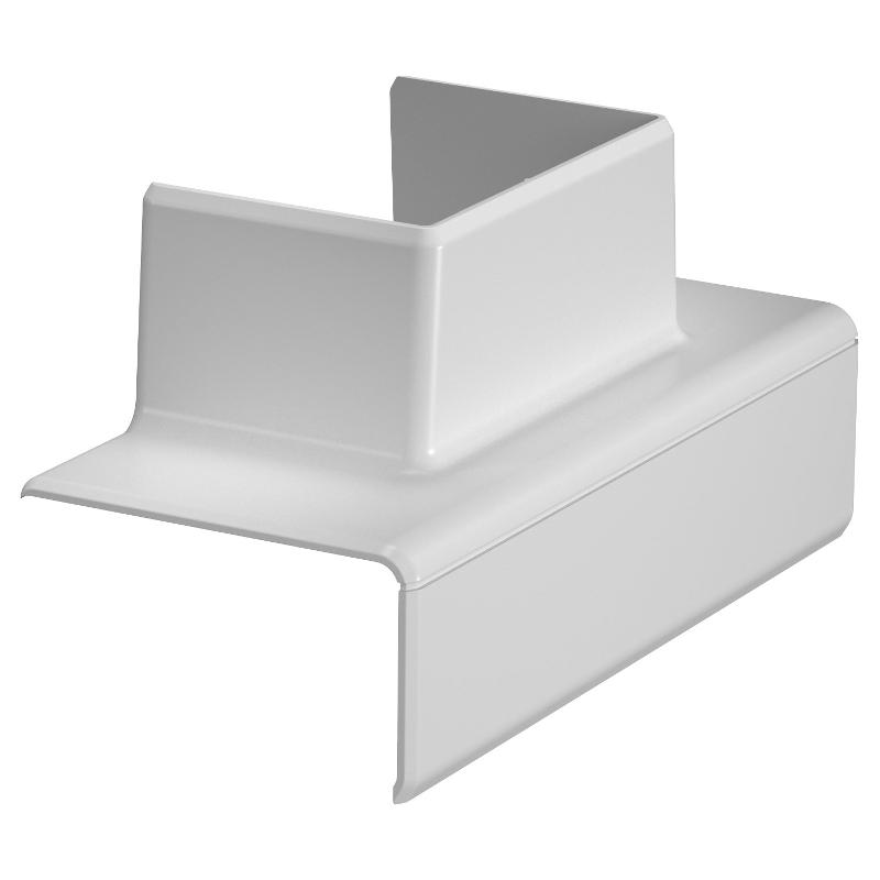 Т-переходник с кабельного канала Rapid 45-2 53x100/53x165 мм на канал WDK 40x60 мм (ПВХ,серый) (GK-TA WDK 1LGR)