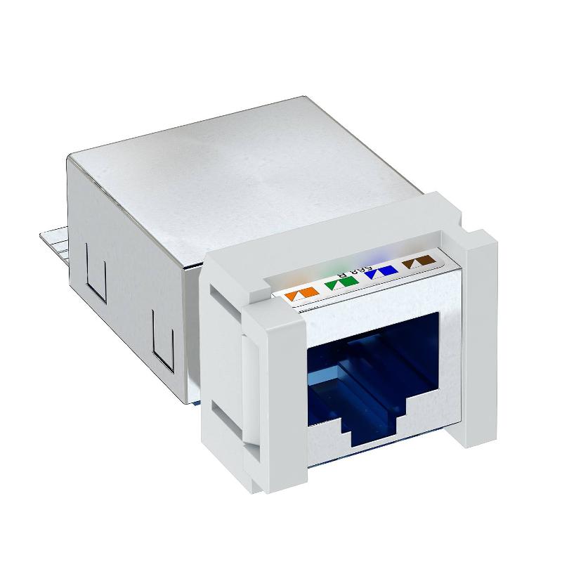 Разъем RJ45 кат.6 экр. Snap-In (ASM-C6 GS)
