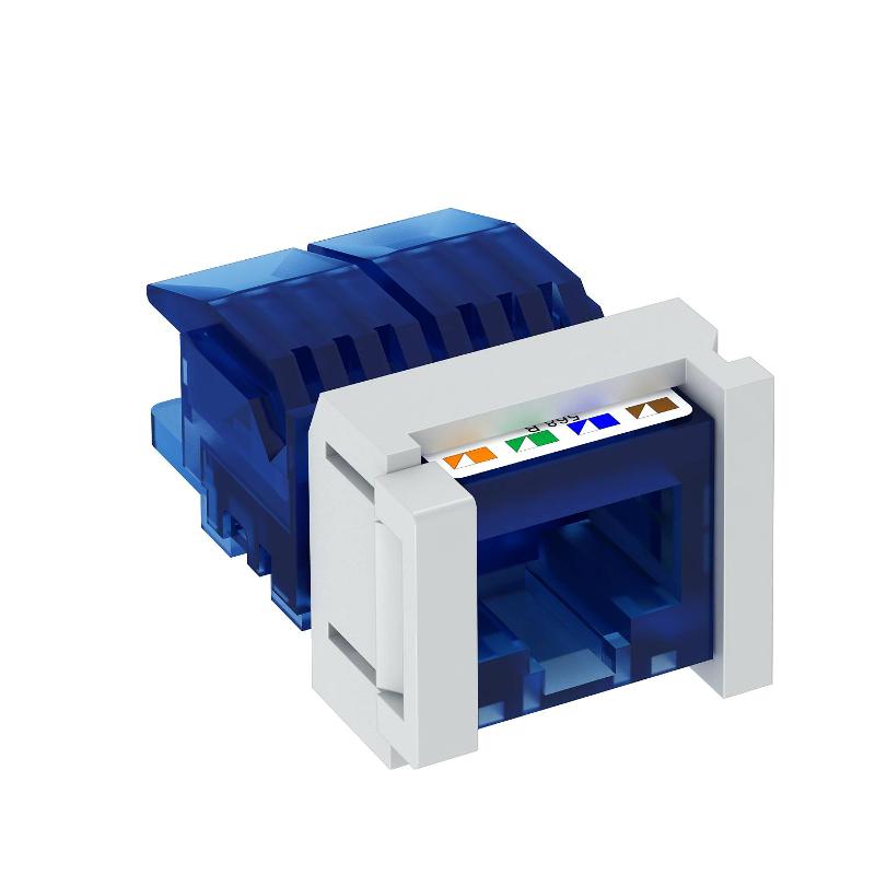 Разъем RJ45 кат.6 Snap-In (ASM-C6 S)