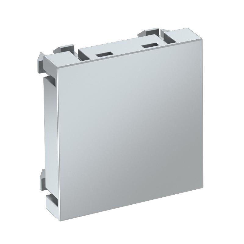 Заглушка Modul45 45x45 мм (серебристый) (ADP-B AL1)