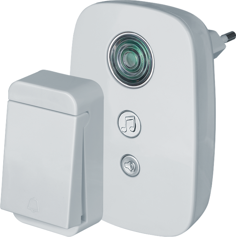 Звонок электрический 61 269 NDB-D-AC01-1V1-WH