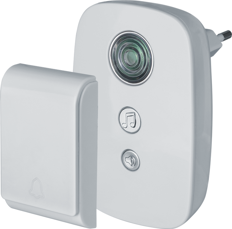 Звонок электрический 61 270 NDB-D-AC02-1V1-WH