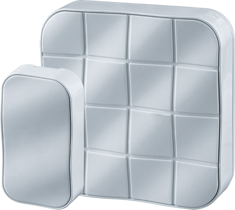Звонок электрический 61 275 NDB-D-DC05-1V1-WH