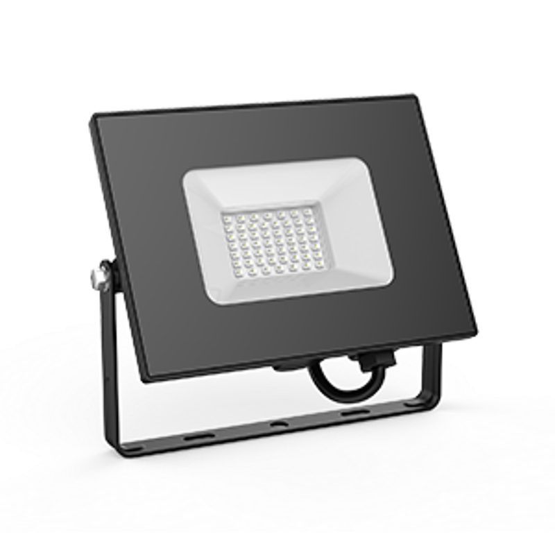 Прожектор светодиодный Elementary 30W 2000lm зеленого свечения 175-265V IP65 черный LED 1/10