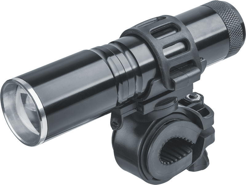 Фонарь велосипедный NPT-B05-3AAA алюм.1LED Cree XP-E 5Вт блист. черный