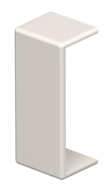 Стыковая накладка кабельного канала WDK 10x30 мм (ПВХ,кремовый) (WDK HS10030CW)