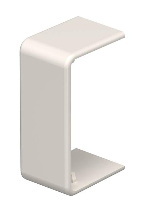 Стыковая накладка кабельного канала WDK 15x30 мм (ПВХ,кремовый) (WDK HS15030CW)