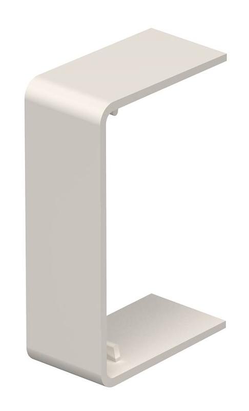 Стыковая накладка кабельного канала WDK 25x40 мм (ПВХ,кремовый) (WDK HS25040CW)