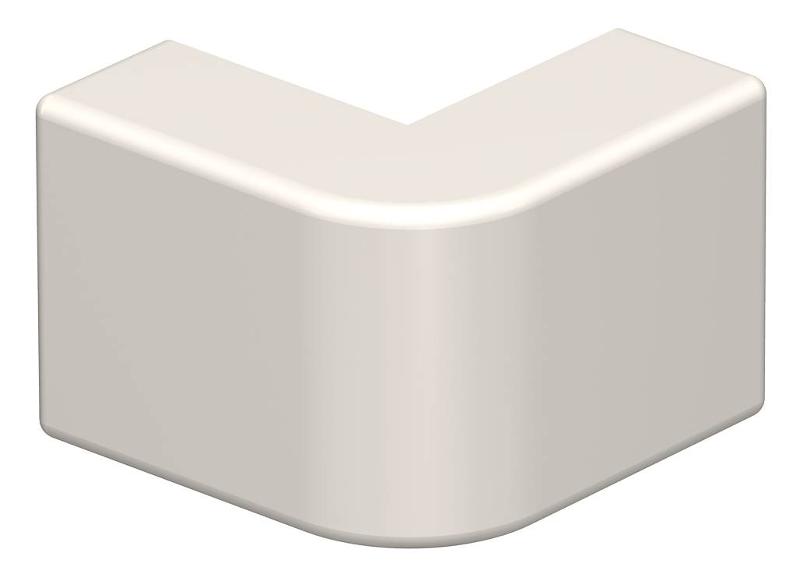Крышка внешнего угла кабельного канала WDK 10x20 мм (ПВХ,кремовый) (WDK HA10020CW)