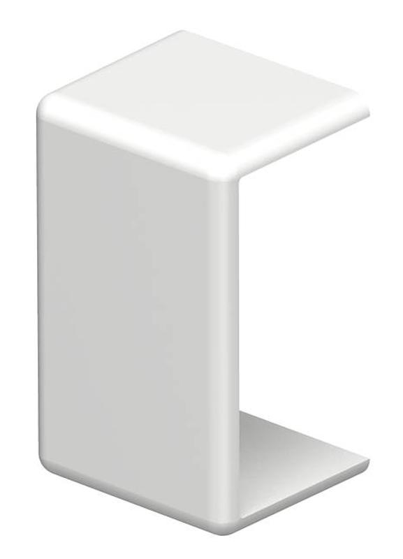 Стыковая накладка кабельного канала WDK 10x20 мм (ПВХ,белый) (WDK HS10020RW)