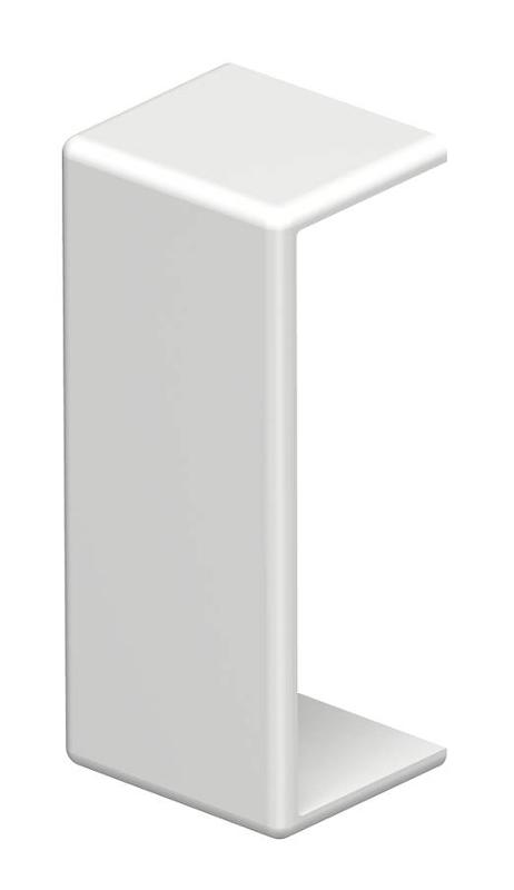 Стыковая накладка кабельного канала WDK 10x30 мм (ПВХ,белый) (WDK HS10030RW)