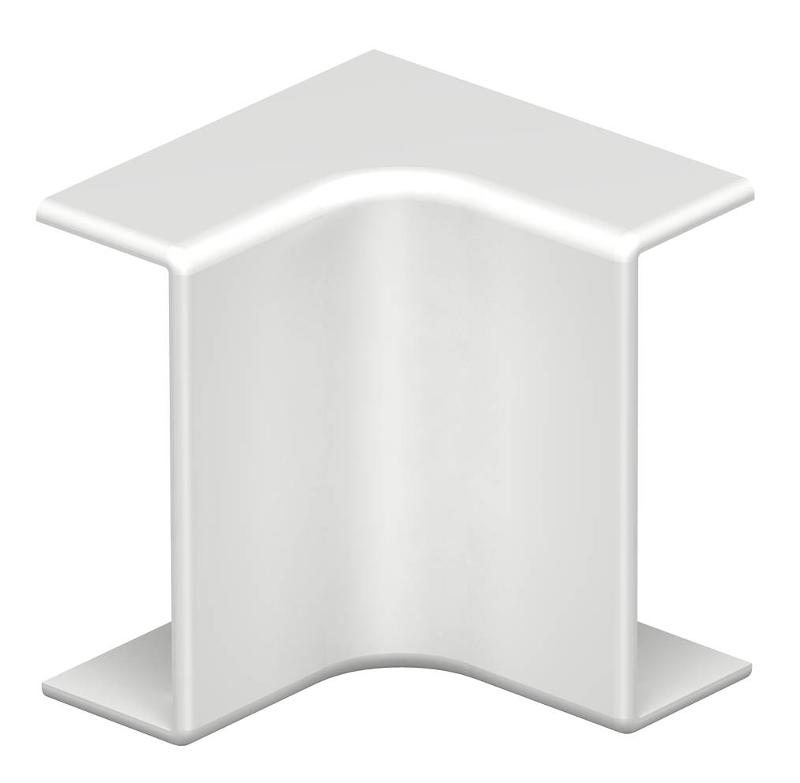 Крышка внутреннего угла кабельного канала WDK 10x30 мм (ПВХ,белый) (WDK HI10030RW)