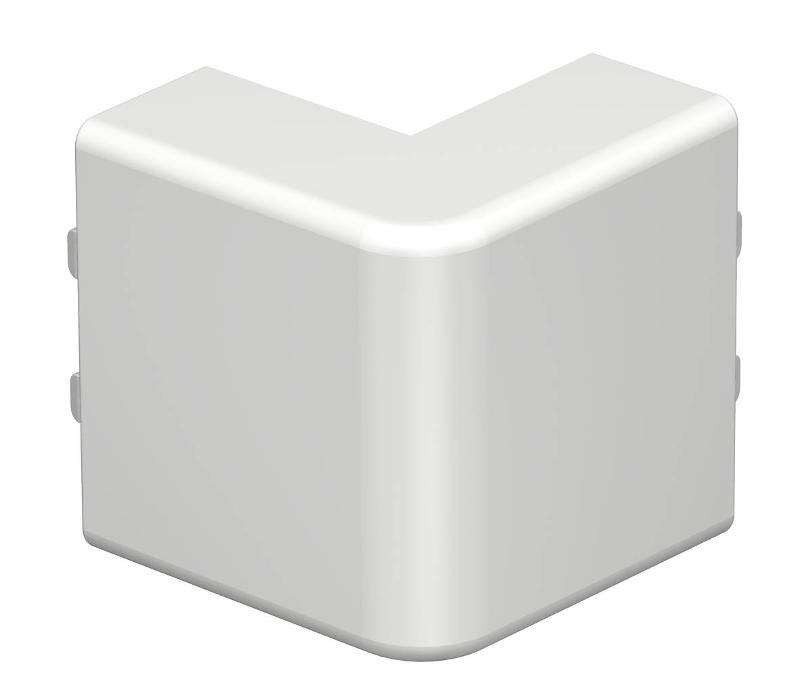 Крышка внешнего угла кабельного канала WDK 20x50 мм (ПВХ,белый) (WDK HA20050RW)