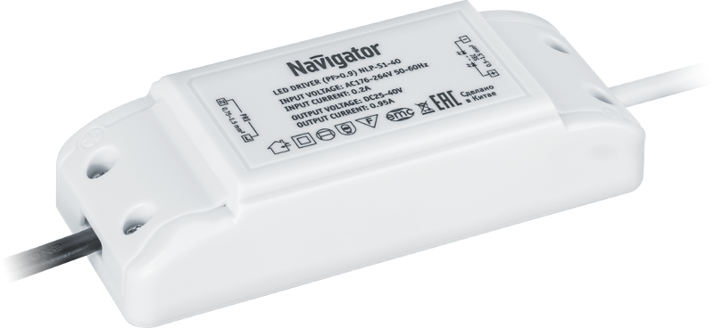 Драйвер LED для светодиодной панели ND-P40-IP40-950mA 40Вт IP40