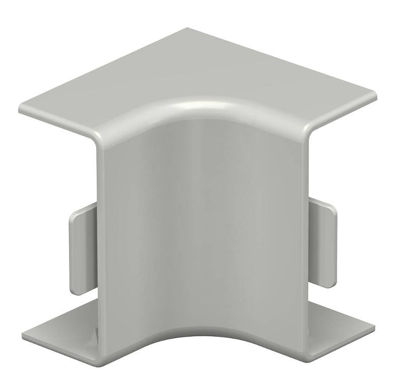 Крышка внутреннего угла кабельного канала WDK 15x40 мм (ПВХ,серый) (WDK HI15040GR)