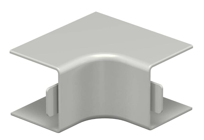 Крышка внутреннего угла кабельного канала WDK 25x25 мм (ПВХ,серый) (WDK HI25025GR)