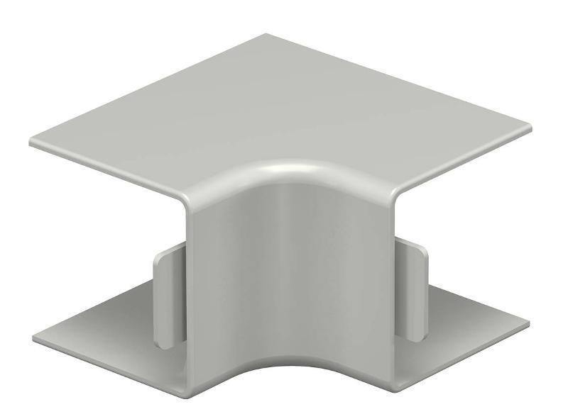 Крышка внутреннего угла кабельного канала WDK 30x30 мм (ПВХ,серый) (WDK HI30030GR)