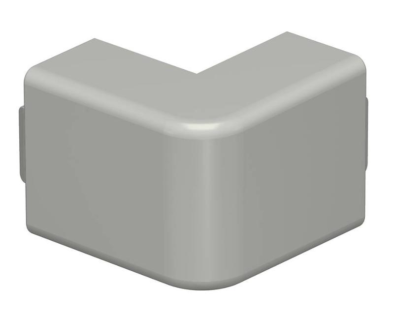 Крышка внешнего угла кабельного канала WDK 15x30 мм (ПВХ,серый) (WDK HA15030GR)