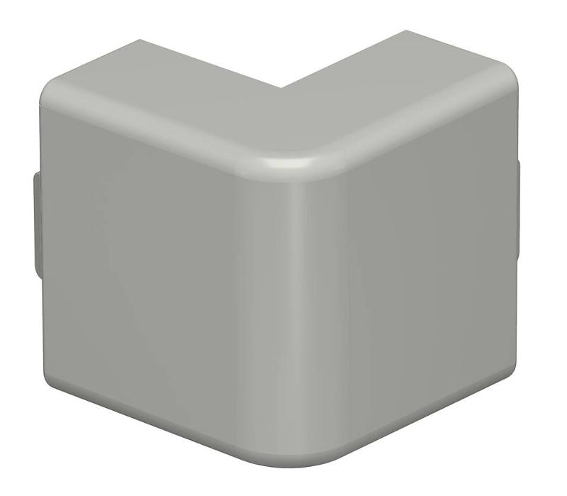 Крышка внешнего угла кабельного канала WDK 15x40 мм (ПВХ,серый) (WDK HA15040GR)