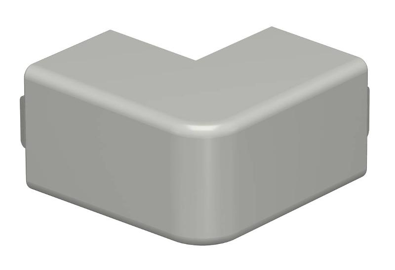 Крышка внешнего угла кабельного канала WDK 25x25 мм (ПВХ,серый) (WDK HA25025GR)