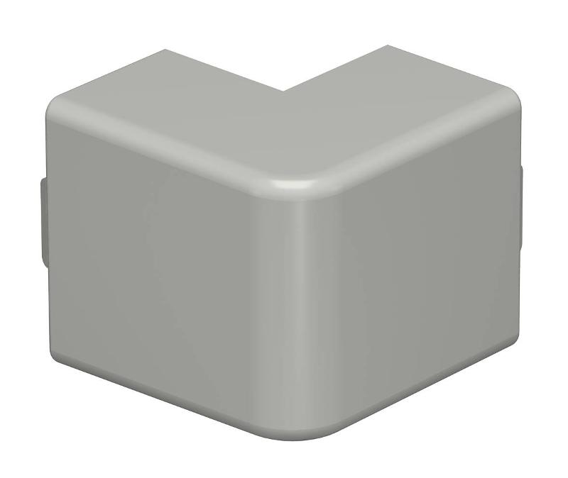 Крышка внешнего угла кабельного канала WDK 25x40 мм (ПВХ,серый) (WDK HA25040GR)